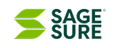 Sage Sure insurance logo with green leaf design, innovative specialty coverage through JVRC partnerships